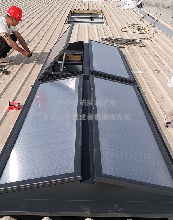 兰州王老吉生产车间岐山排烟天窗