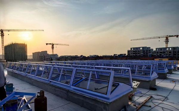 消防岐山排烟窗工作原理