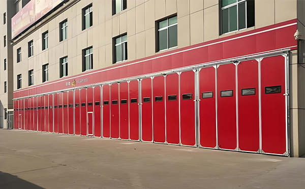 岐山工业推拉门厂家提醒大家今日有雨记得外出带伞