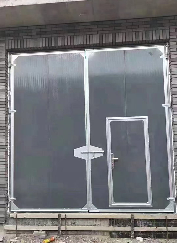 岐山工业平开门在大型设备制造车间的应用实例