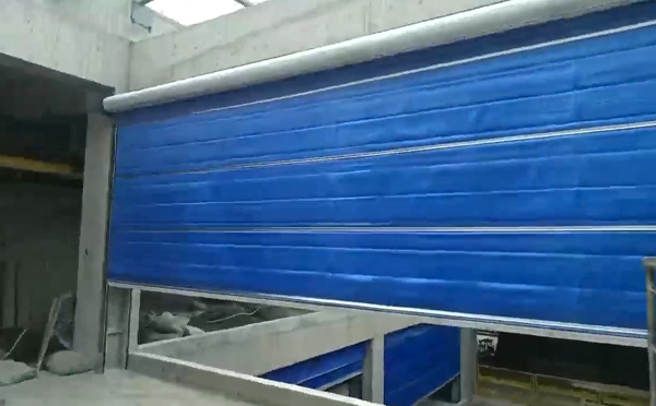 大型物流园区完成岐山防火门整体安装工程