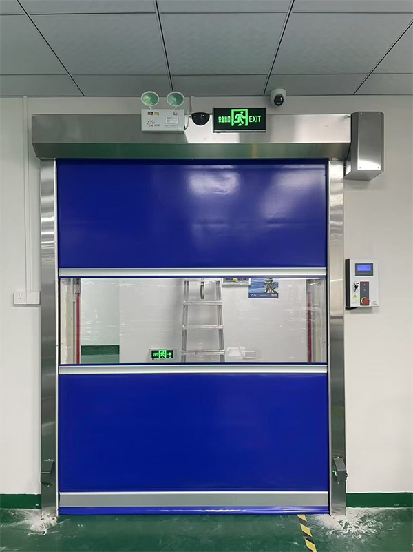 岐山快速岐山卷帘门在冷链物流仓储区的应用实践